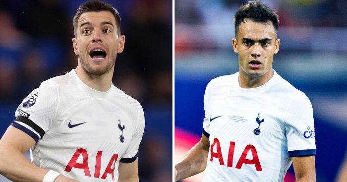 Tottenham stars Giovani Lo Celso and Sergio Reguilon