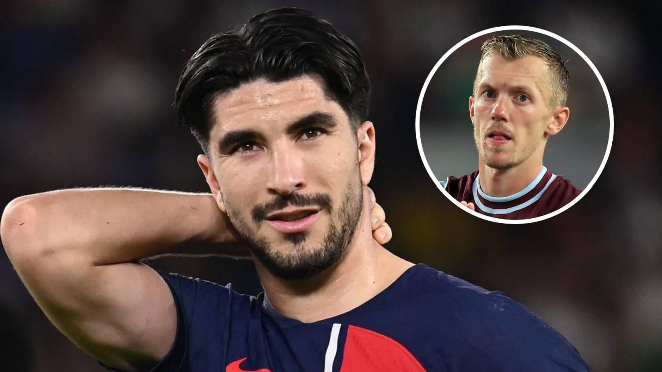 Carlos Soler and James Ward-Prowse