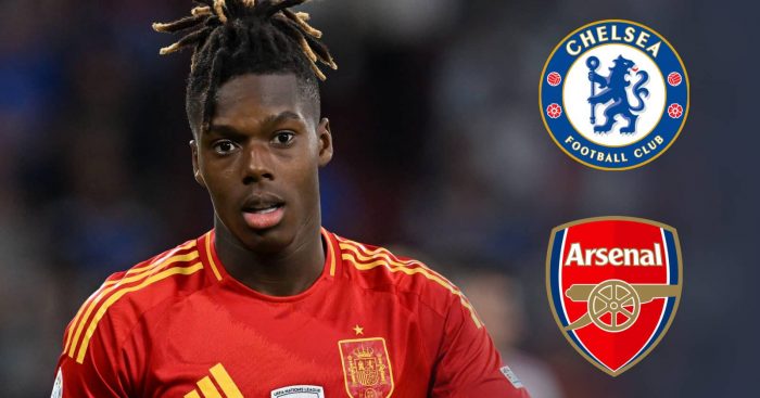 Nico Williams has been heavily linked with Arsenal and Chelsea