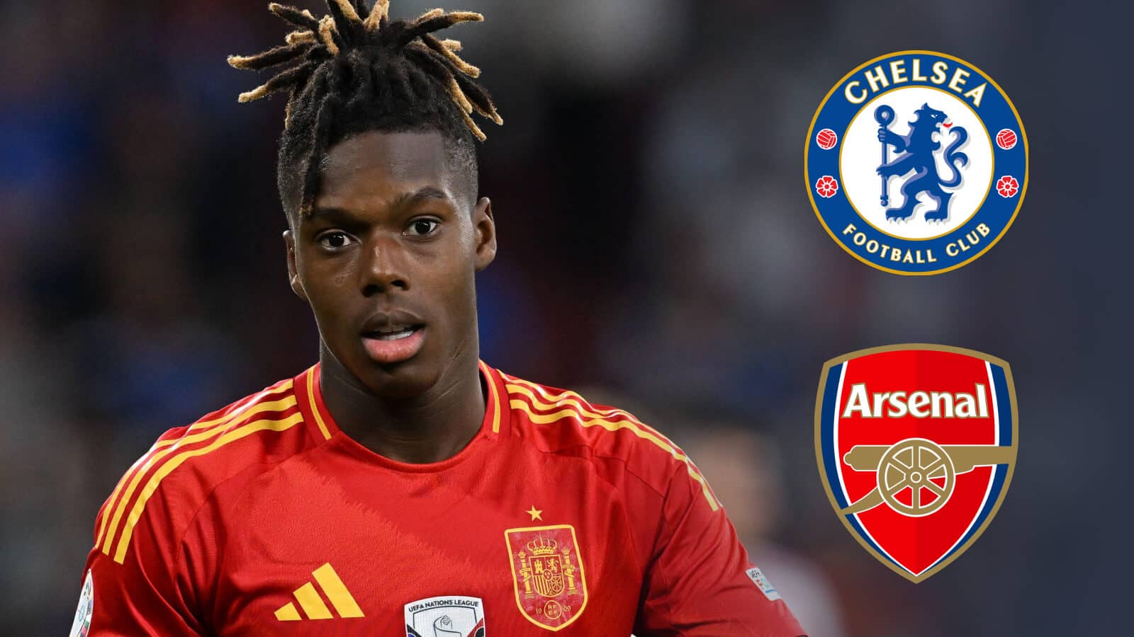 Nico Williams has been heavily linked with Arsenal and Chelsea
