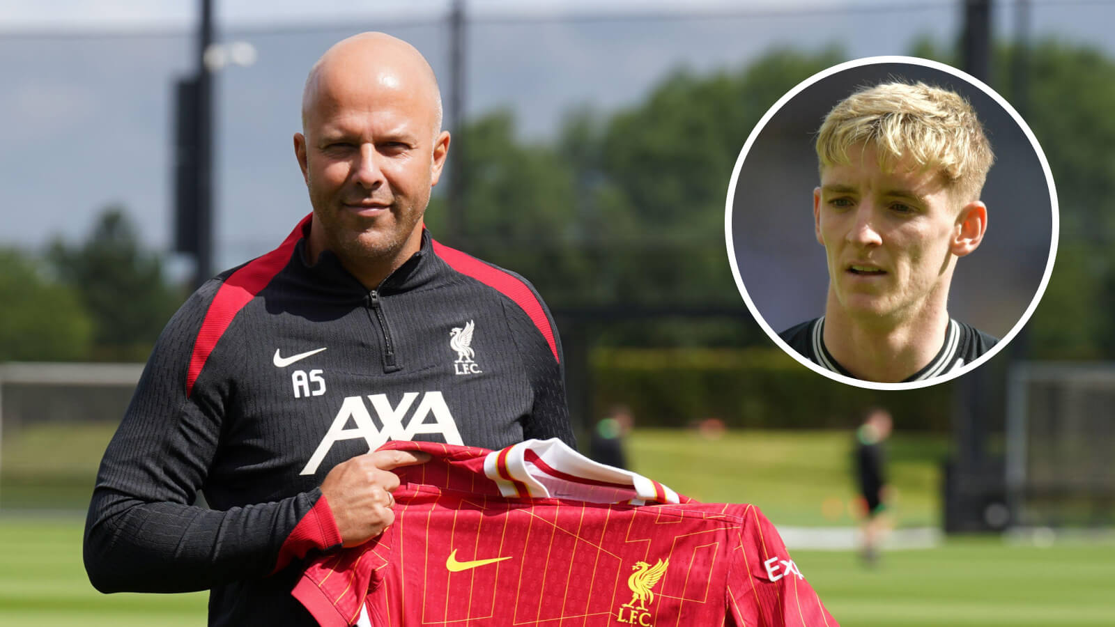 Arne Slot and Liverpool target Anthony Gordon