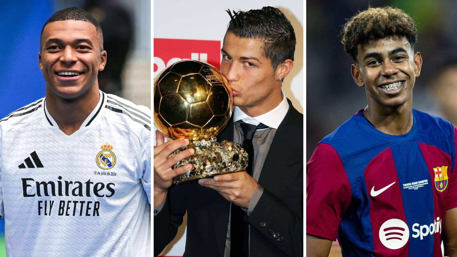 Ballon d'Or: Cristiano Ronaldo picks Real Madrid pair, Barcelona talent ...