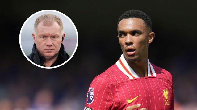 Paul Scholes and Trent Alexander-Arnold