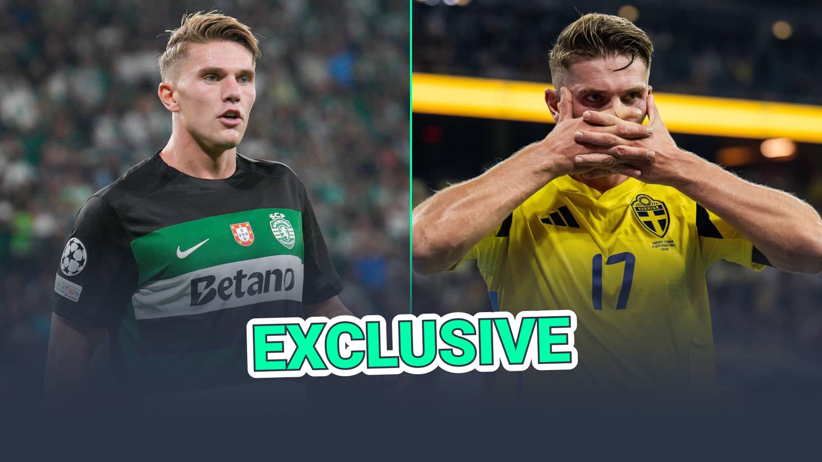 Viktor Gyokeres continues to be linked with Prem clubs