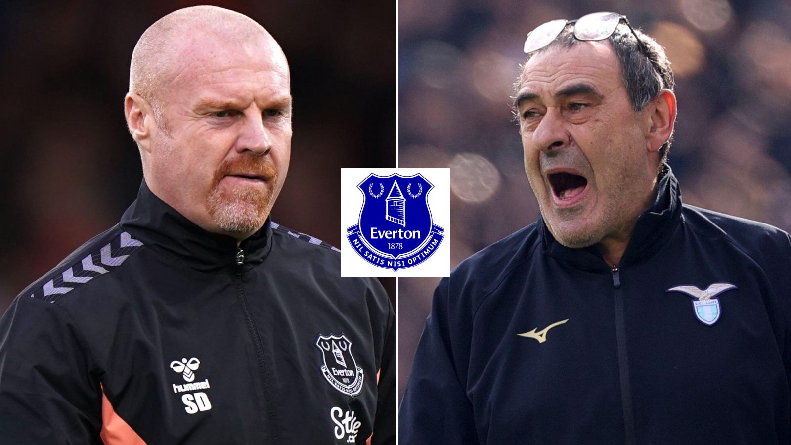 Maurizio Sarri could reportedly replace Sean Dyche at Everton