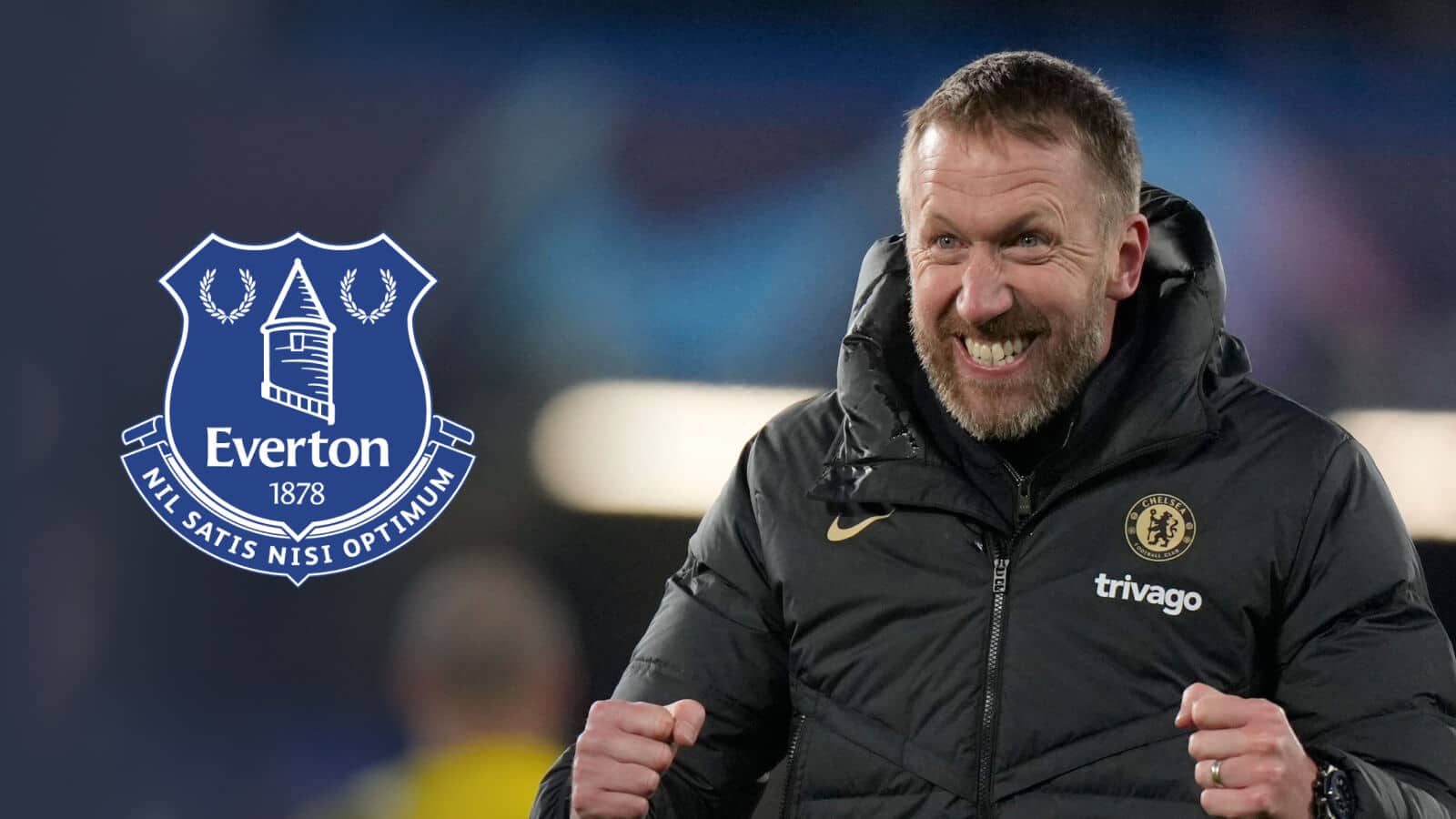 Graham Potter has been linked with the Everton job