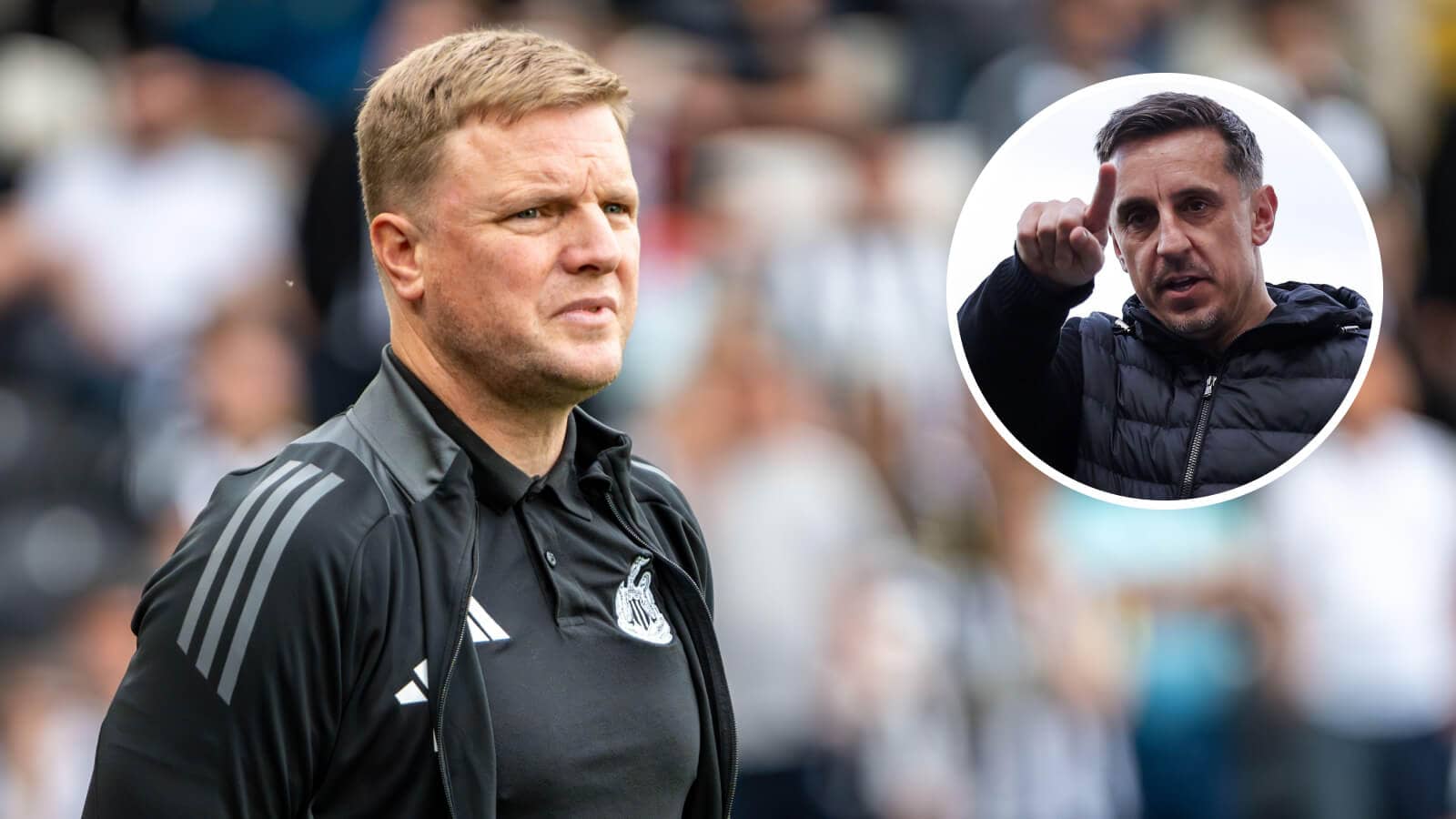 Newcastle latest: Gary Neville advises Eddie Howe to quit after being