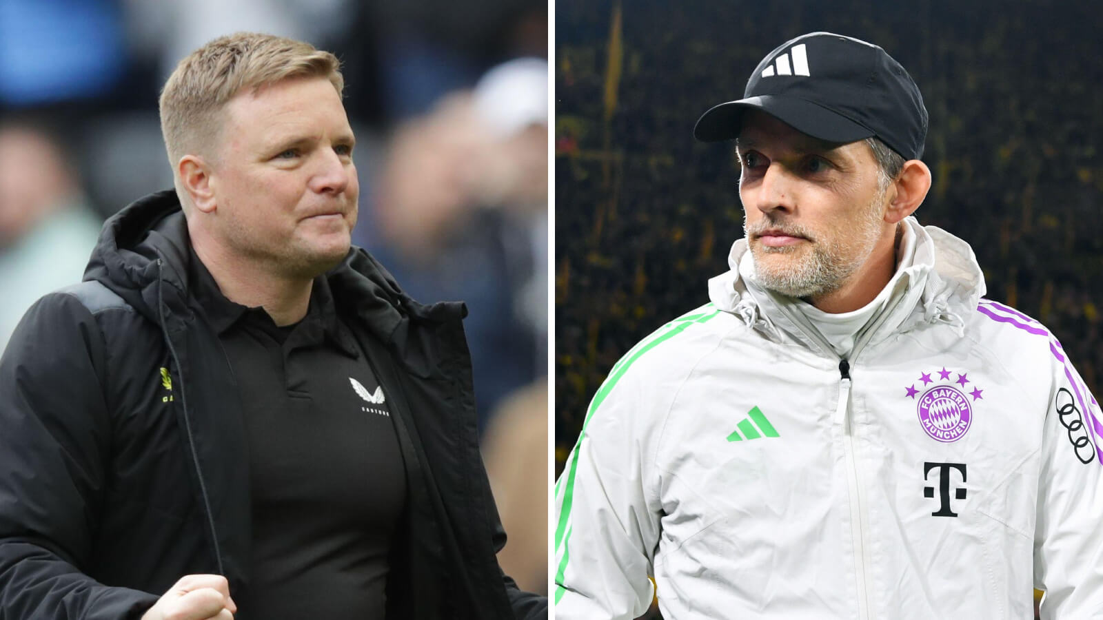 Eddie Howe and Thomas Tuchel