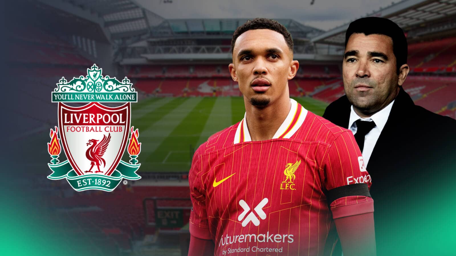Barcelona sporting director Deco hopes to beat Real Madrid to the signing of Liverpool star Trent Alexander-Arnold