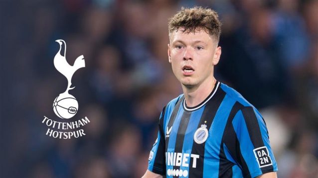 Club Brugge winger Andreas Skov Olsen
