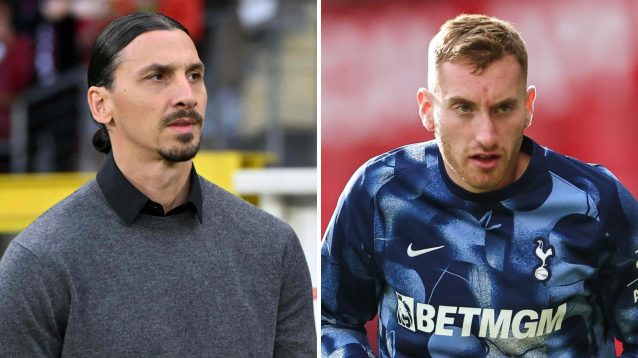 Zlatan Ibrahimovic and Dejan Kulusevski, Tottenham