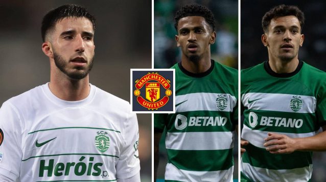 Ruben Amorim is keen to bring Goncalo Inacio, Marcus Edwards and Pedro Goncalves to Man Utd