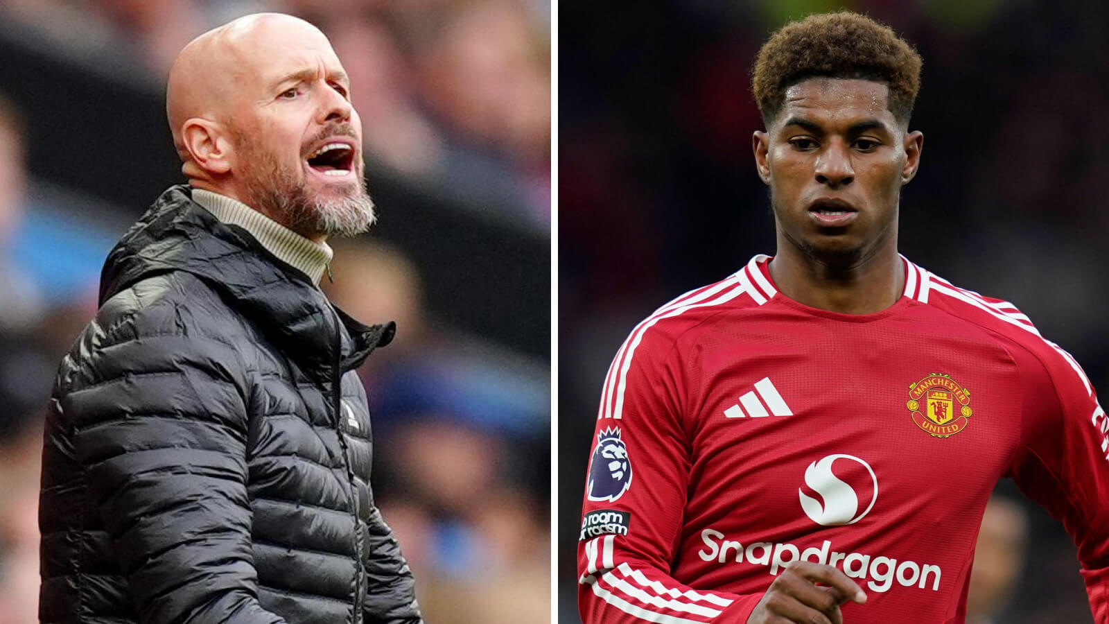 Erik ten Hag feels let down by Marcus Rashford, per reports