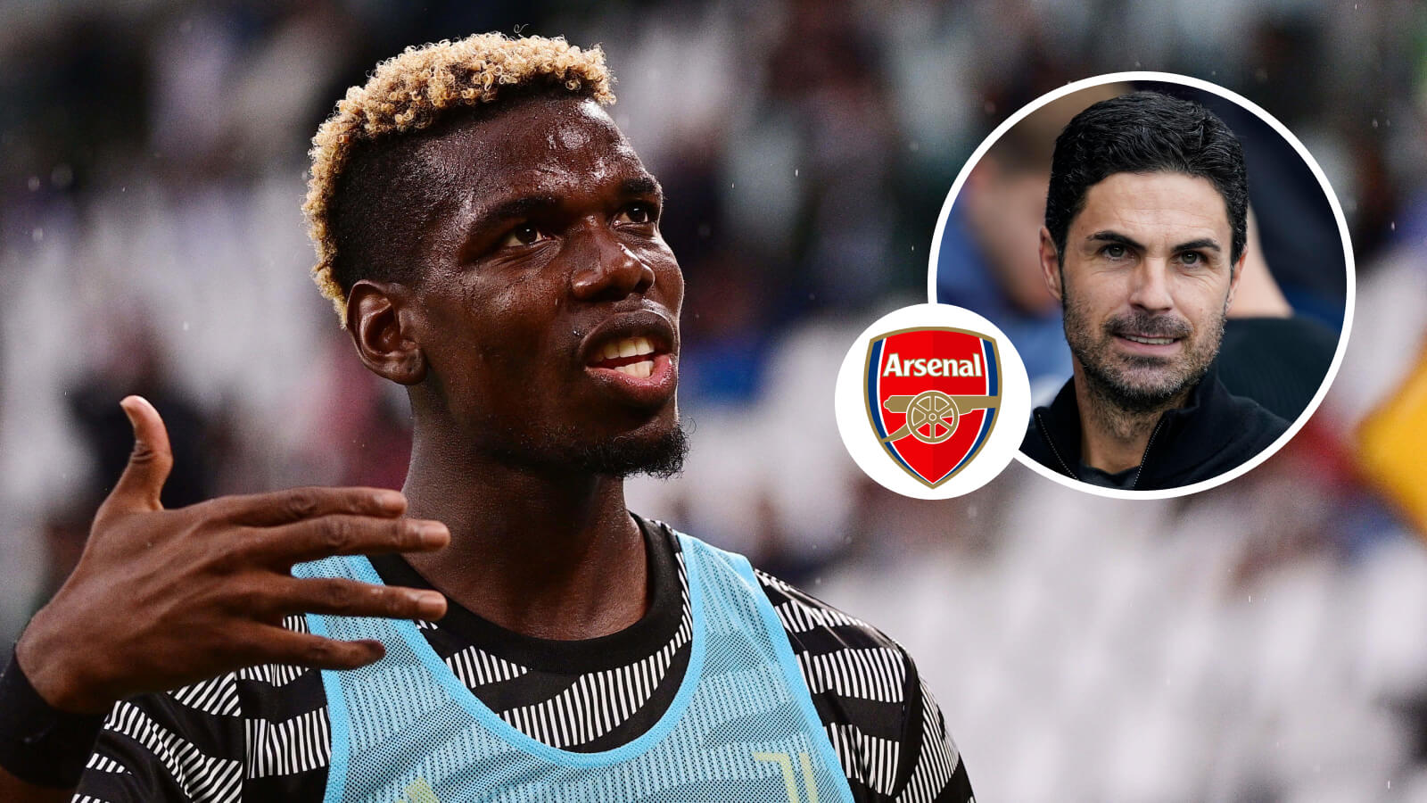 Paul Pogba, Mikel Arteta, Arsenal
