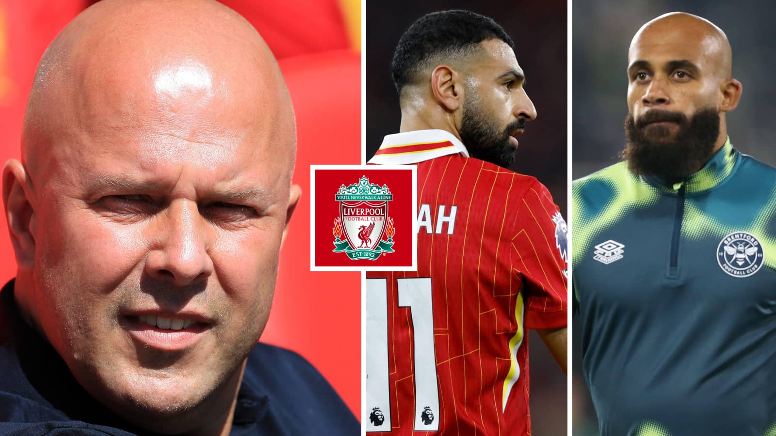 Liverpool manager Arne Slot is keen on signing Bryan Mbemo as Mo Salah's replacement