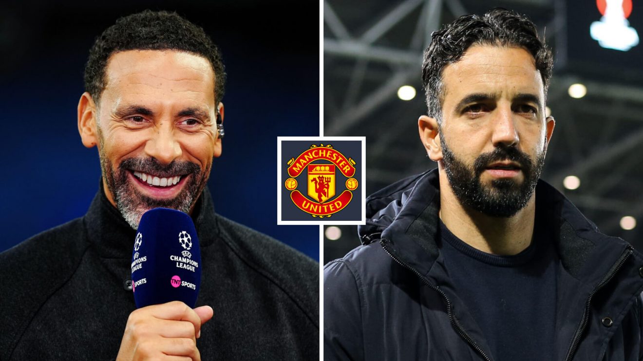 Rio Ferdinand and Ruben Amorim, Man Utd