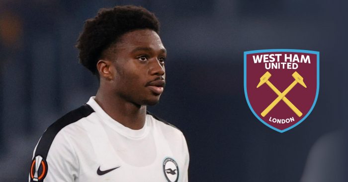 Brighton right-back Tariq Lamptey