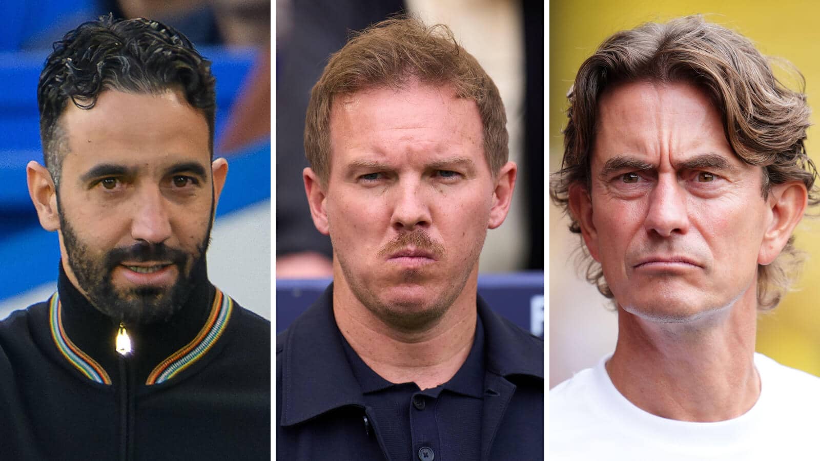 Ruben Amorim, Julian Nagelsmann, Thomas Frank