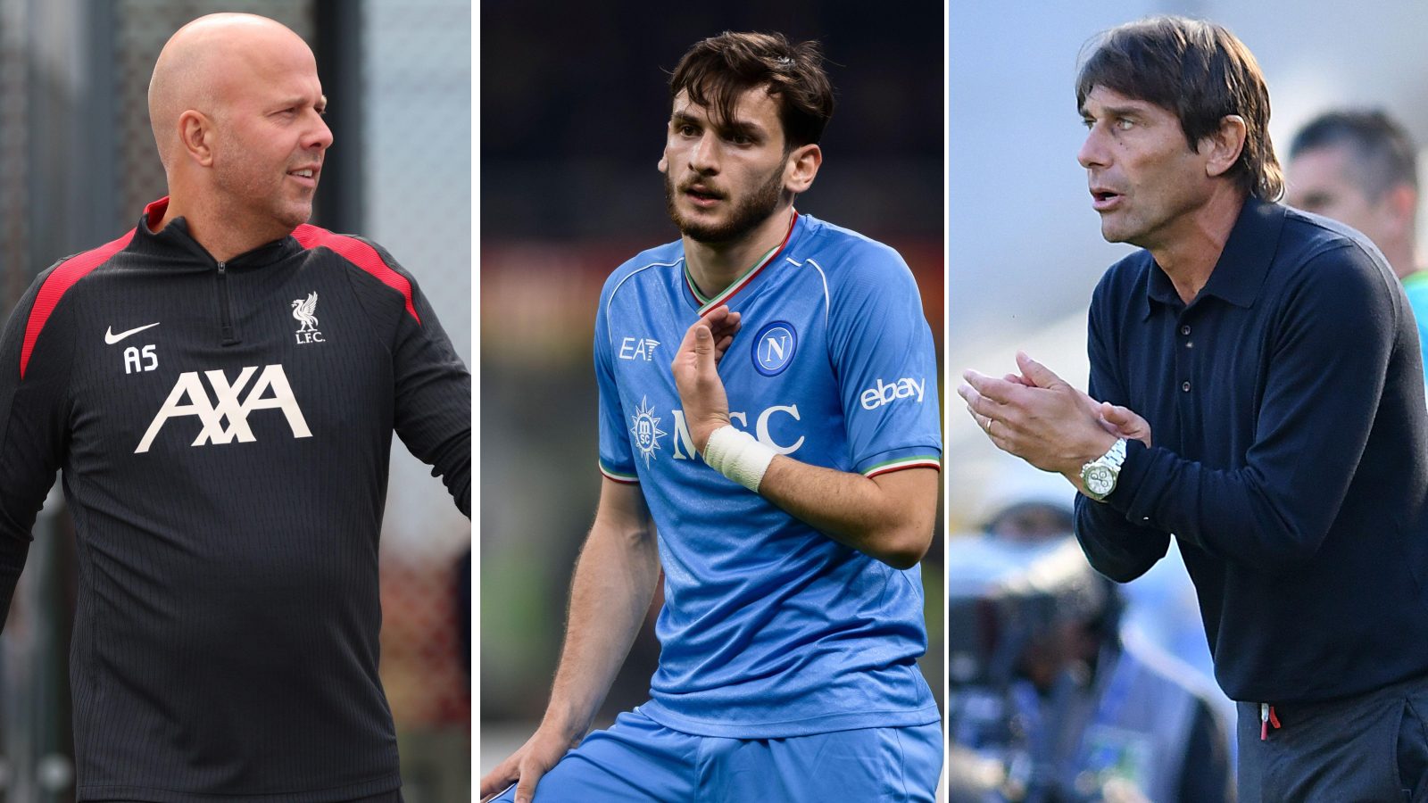 Liverpool have been heavily linked with Khvicha Kvaratskhelia