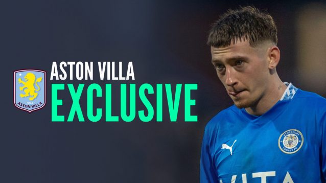 Aston Villa have big plans for young winger Louie Barry