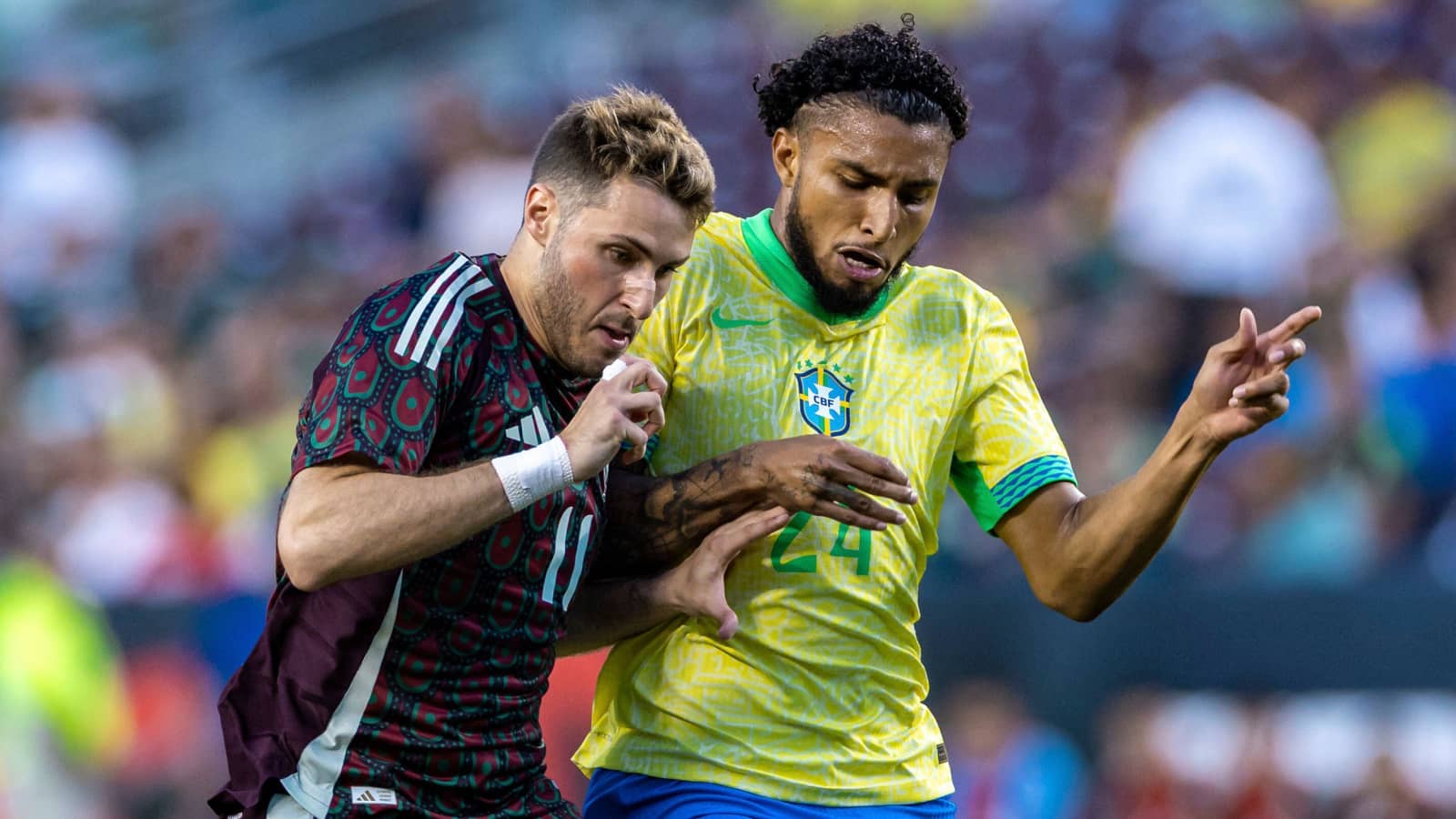 Ederson Silva, Brazil vs Mexico