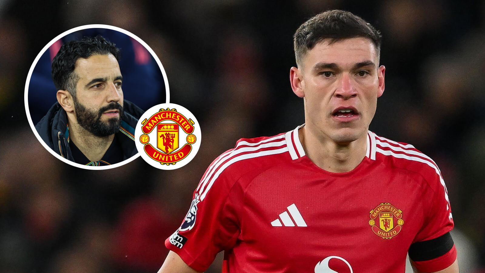 Manuel Ugarte and Ruben Amorim, Man Utd