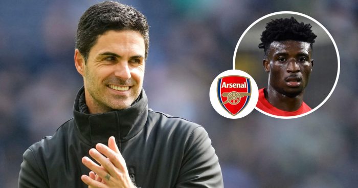 Mikel Arteta and Mohammed Kudus, Arsenal and West Ham