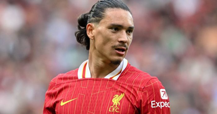 Liverpool striker Darwin Nunez