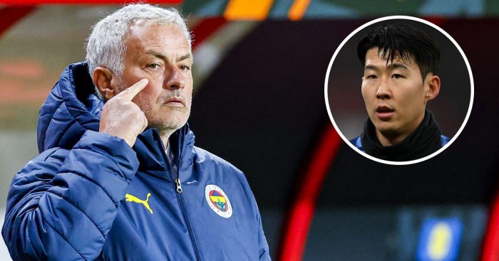 Jose Mourinho and Son Heung-min, Fenerbahce and Tottenham