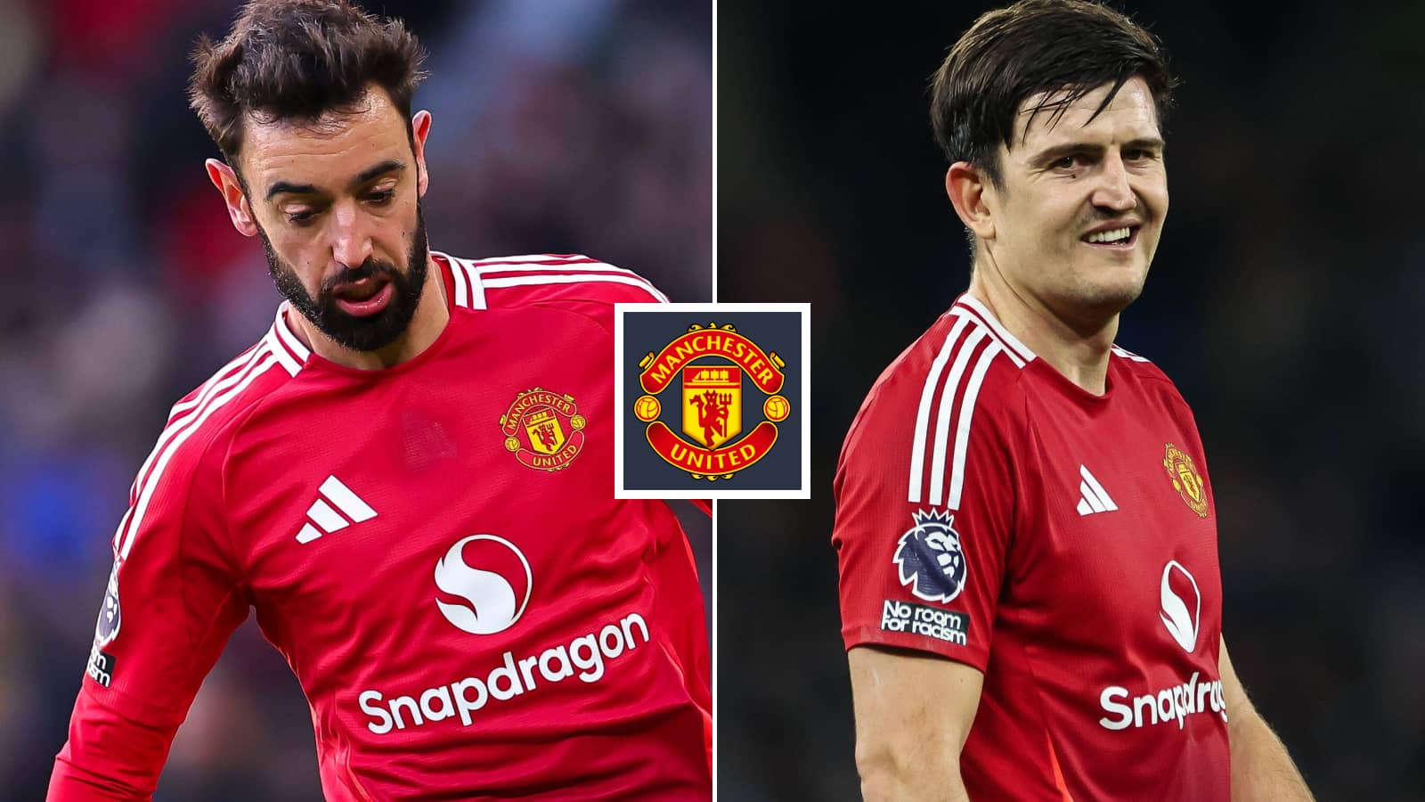 Bruno Fernandes, Harry Maguire, Manchester United