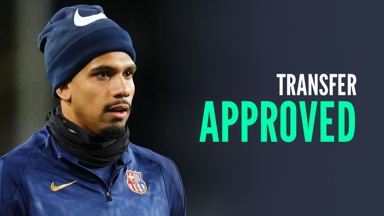 Barcelona centre-back Ronald Araujo