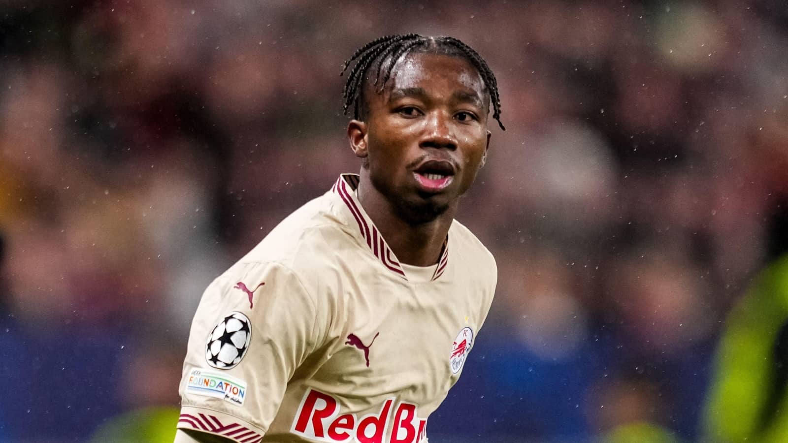 Man Utd target Nene Dorgeles in action for Red Bull Salzburg