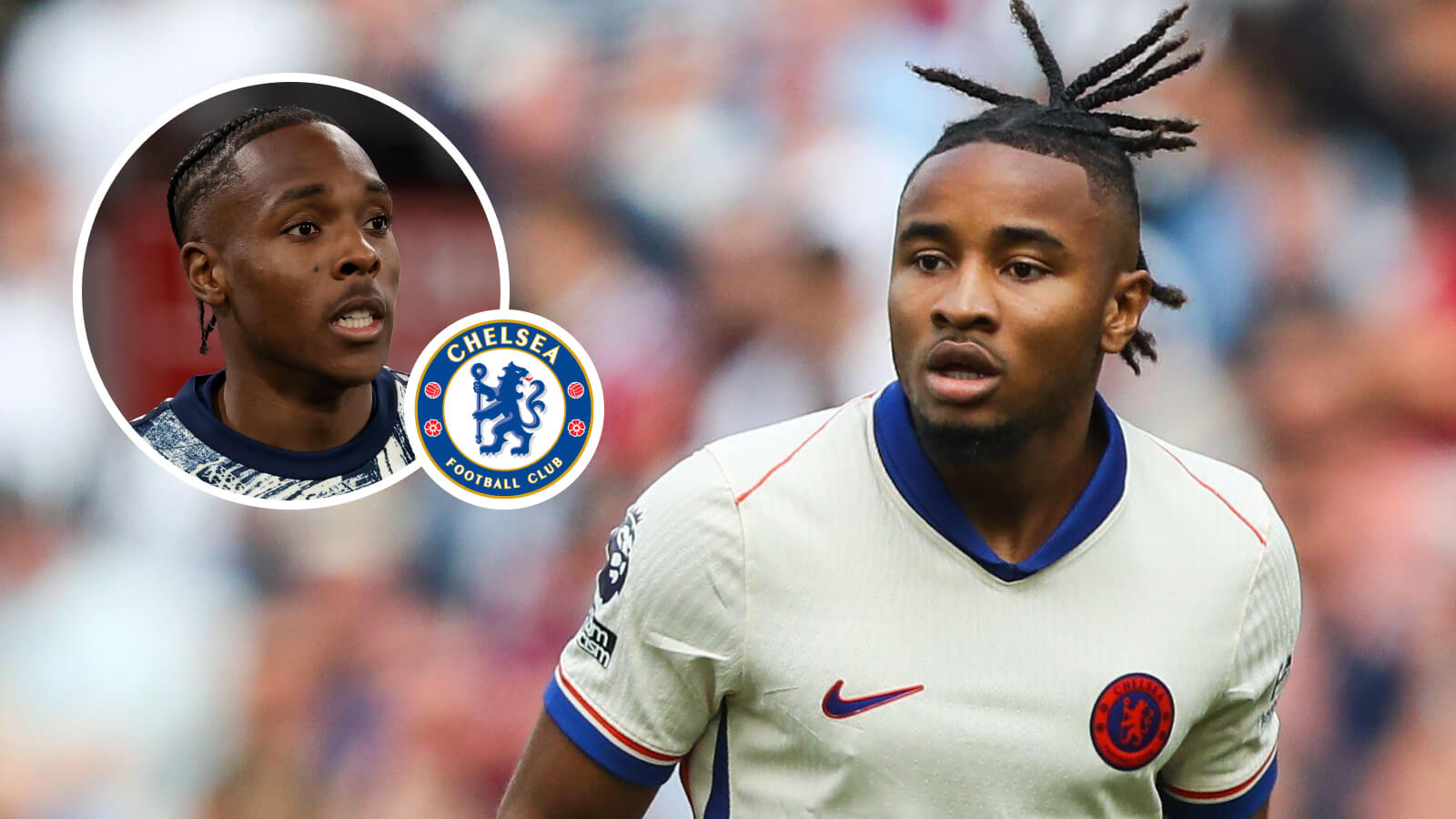 Christopher Nkunku and Mathys Tel, Chelsea
