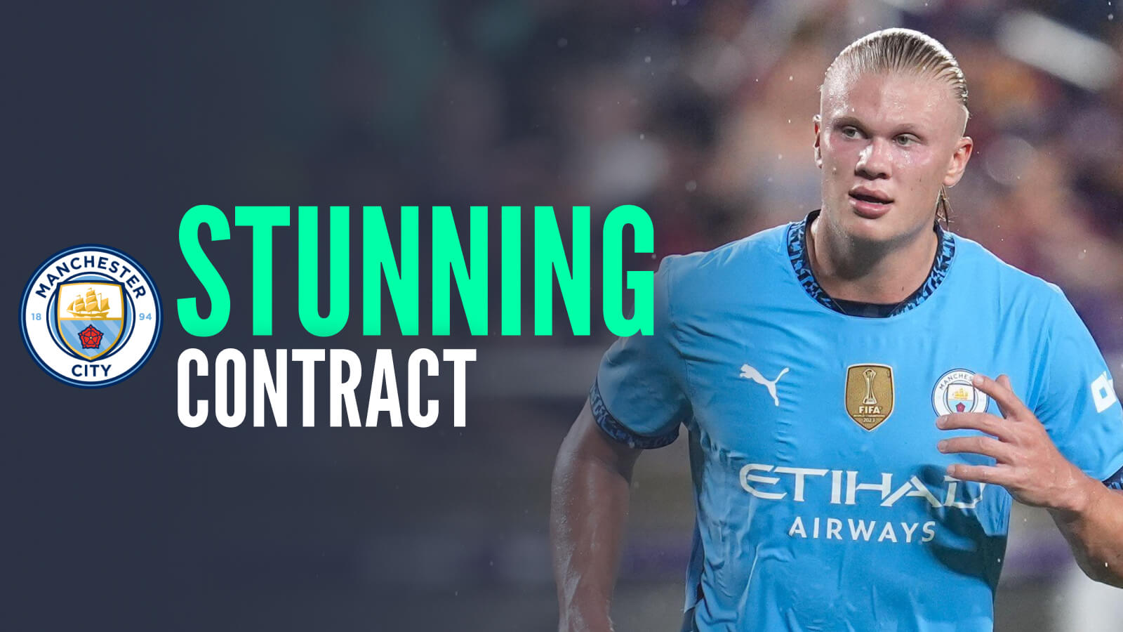 Erling Haaland signs stunning new Man City contract