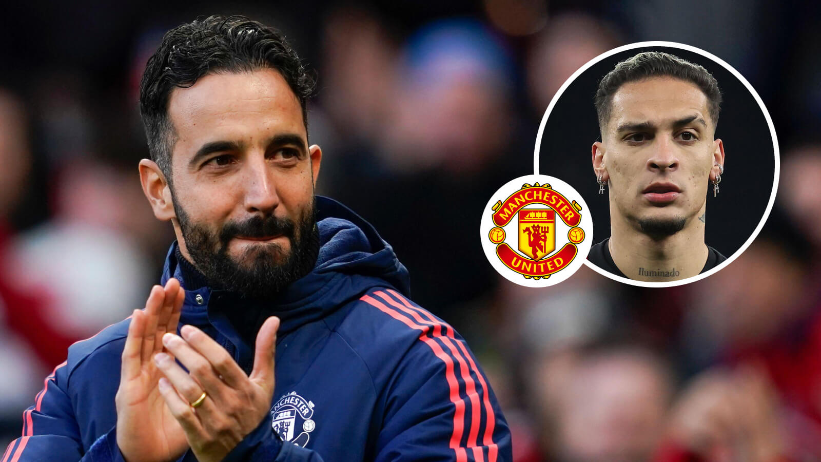 Antony and Ruben Amorim, Man Utd