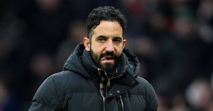 Manchester United manager Ruben Amorim