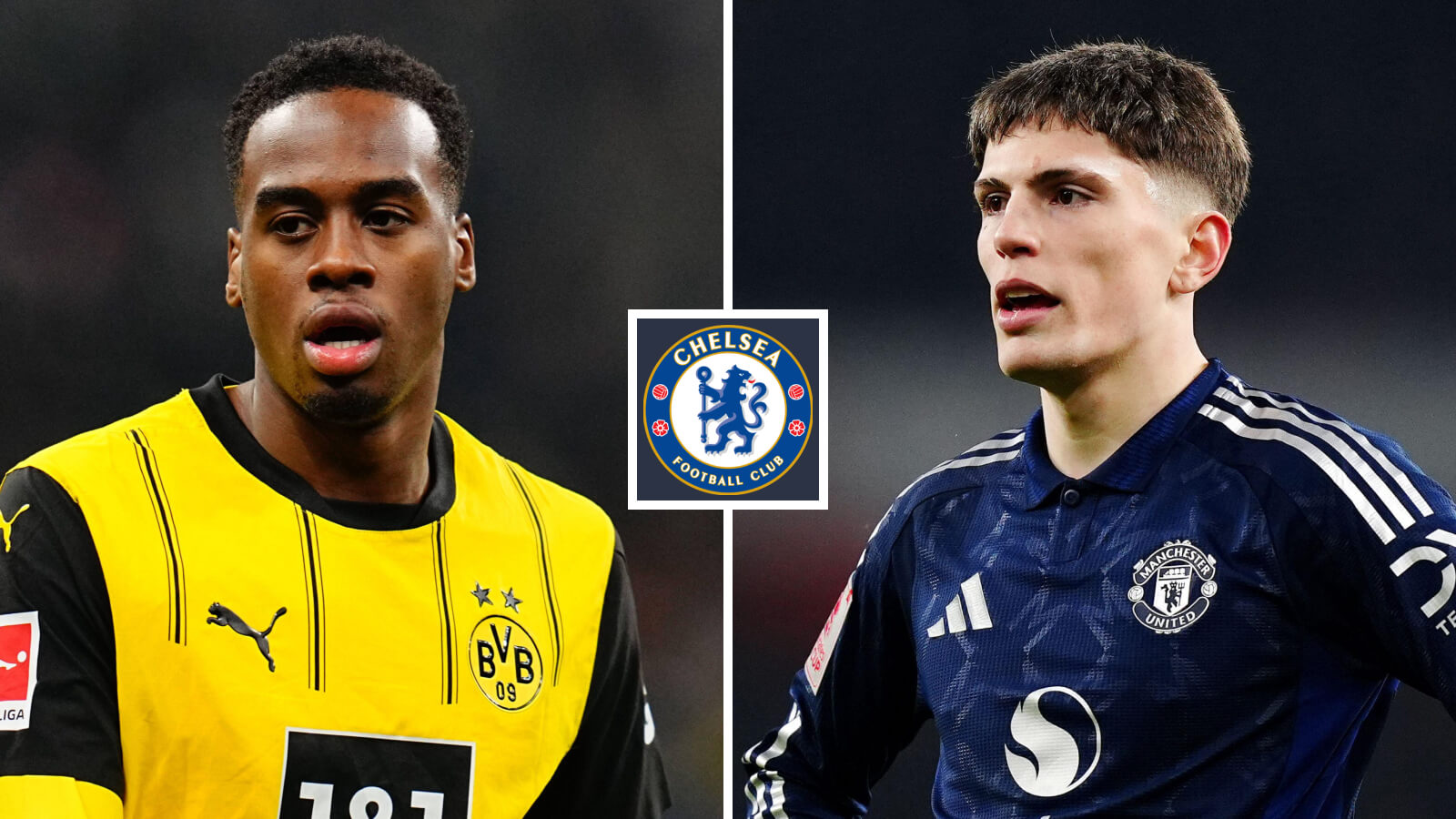 Chelsea are interested in Jamie Gittens and Alejandro Garnacho