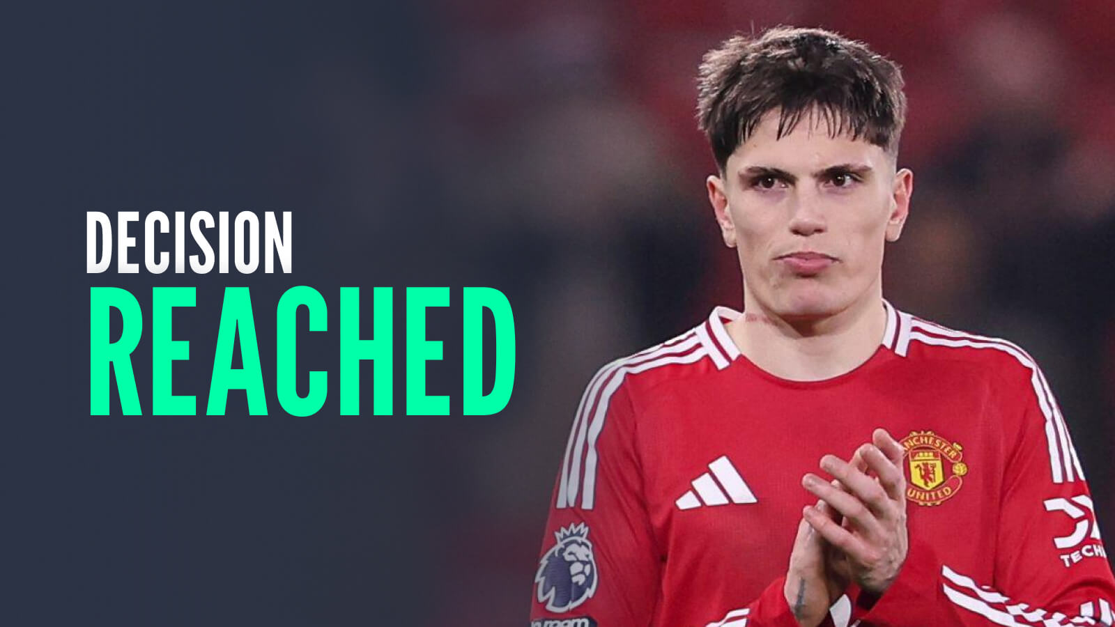 Man Utd winger Alejandro Garnacho