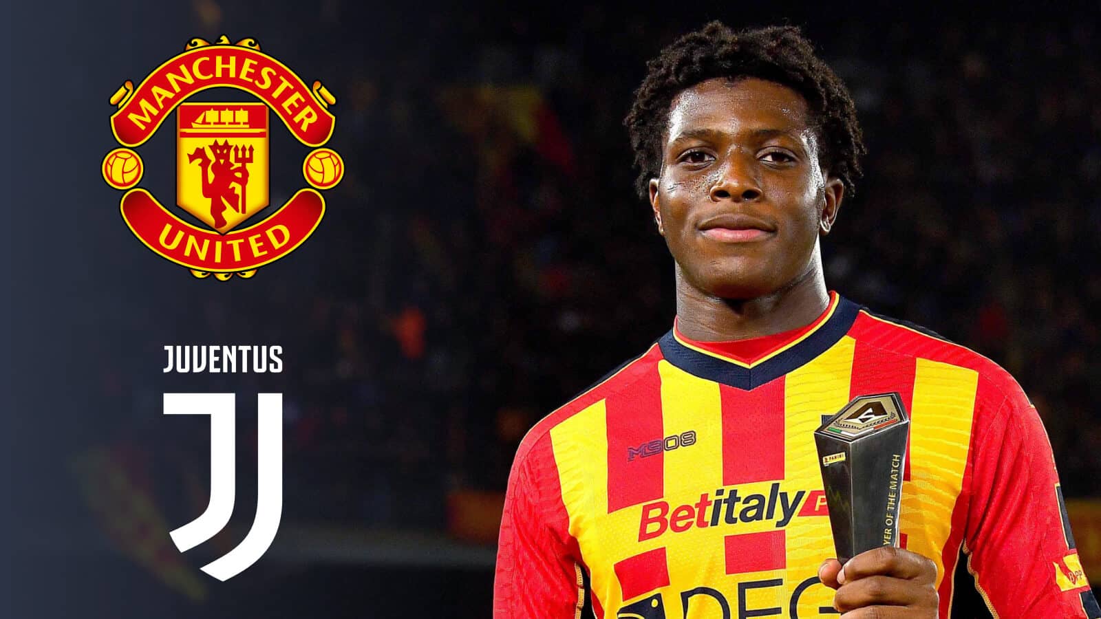 Juventus could rival Man Utd for Patrick Dorgu