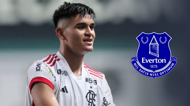 Everton have signed Flamengo midfielder Charly Alcaraz