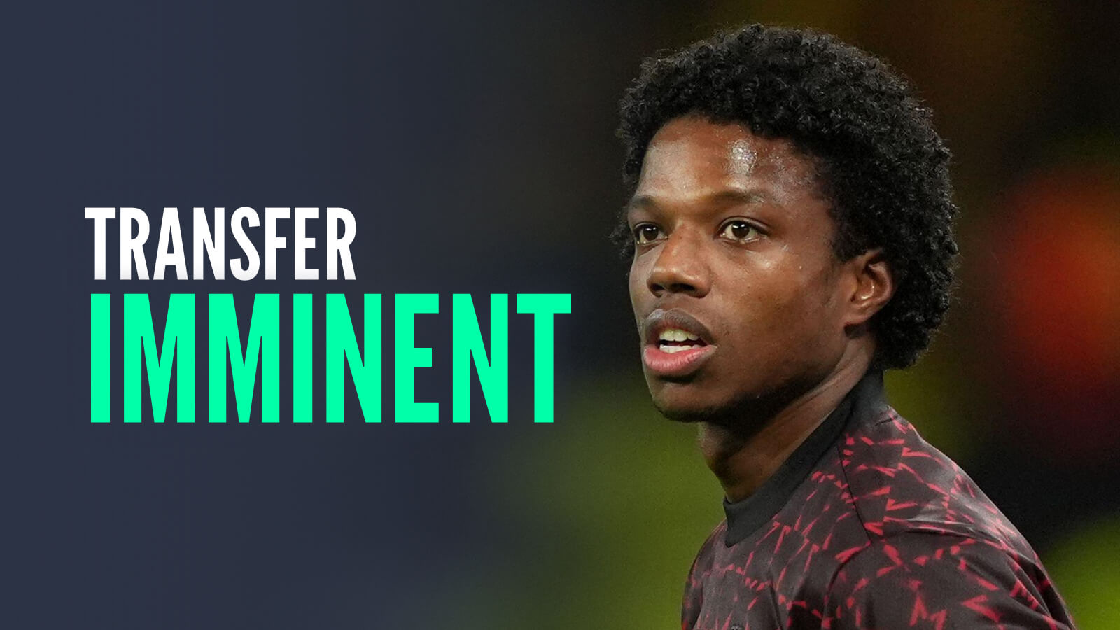 Man Utd left-back Tyrell Malacia