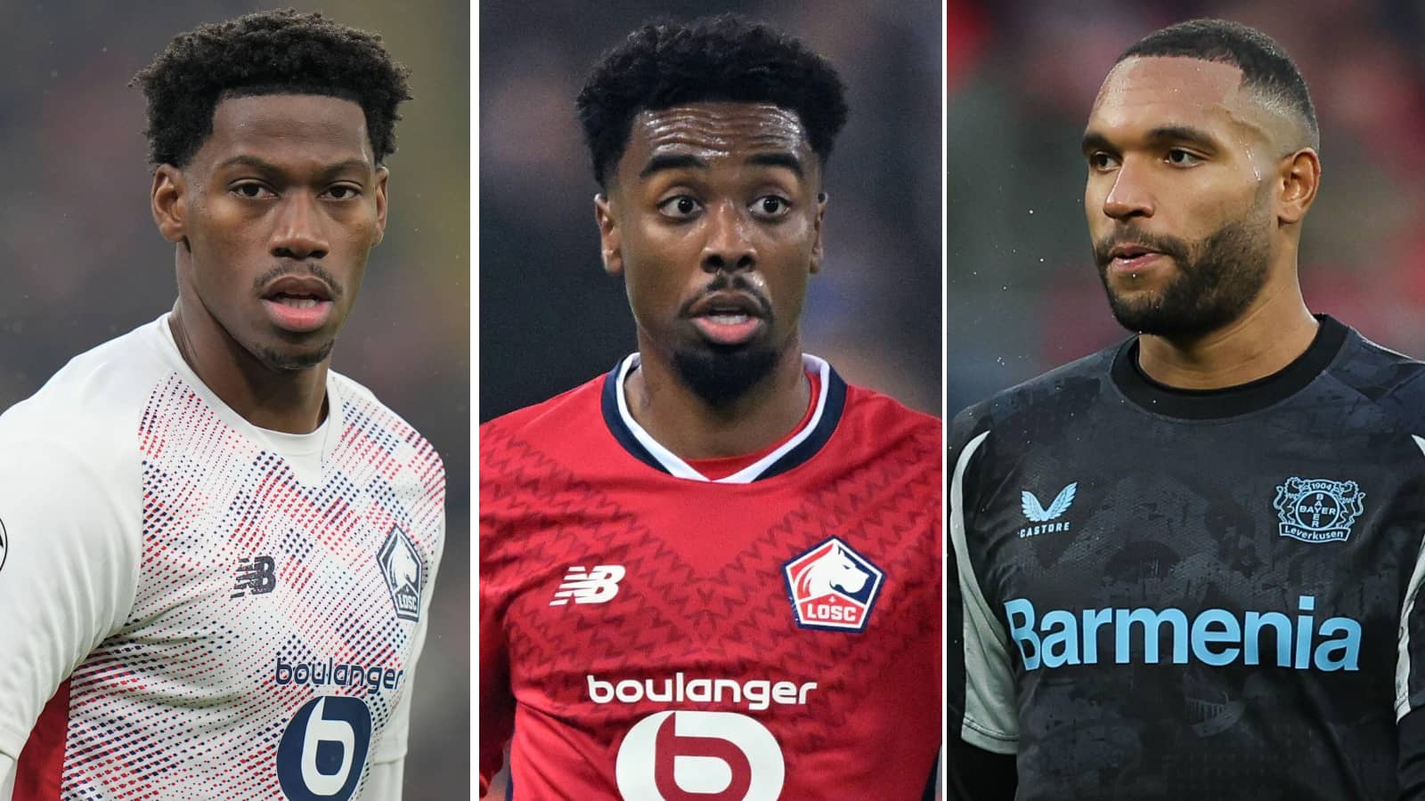 Jonathan David, Angel Gomes and Jonathan Tah have all been linked with Man Utd