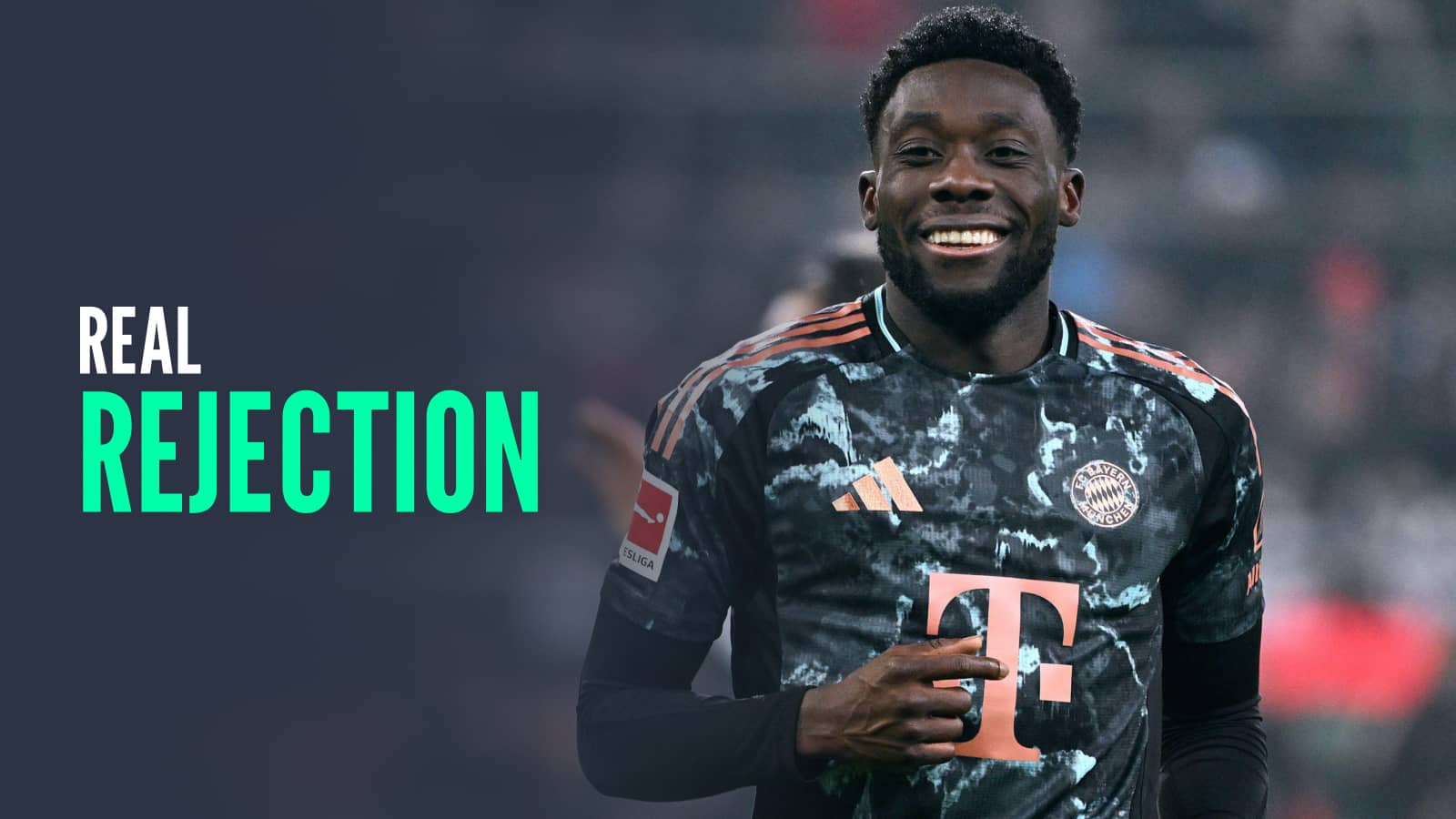 Alphonso Davies is staying at Bayern Munich