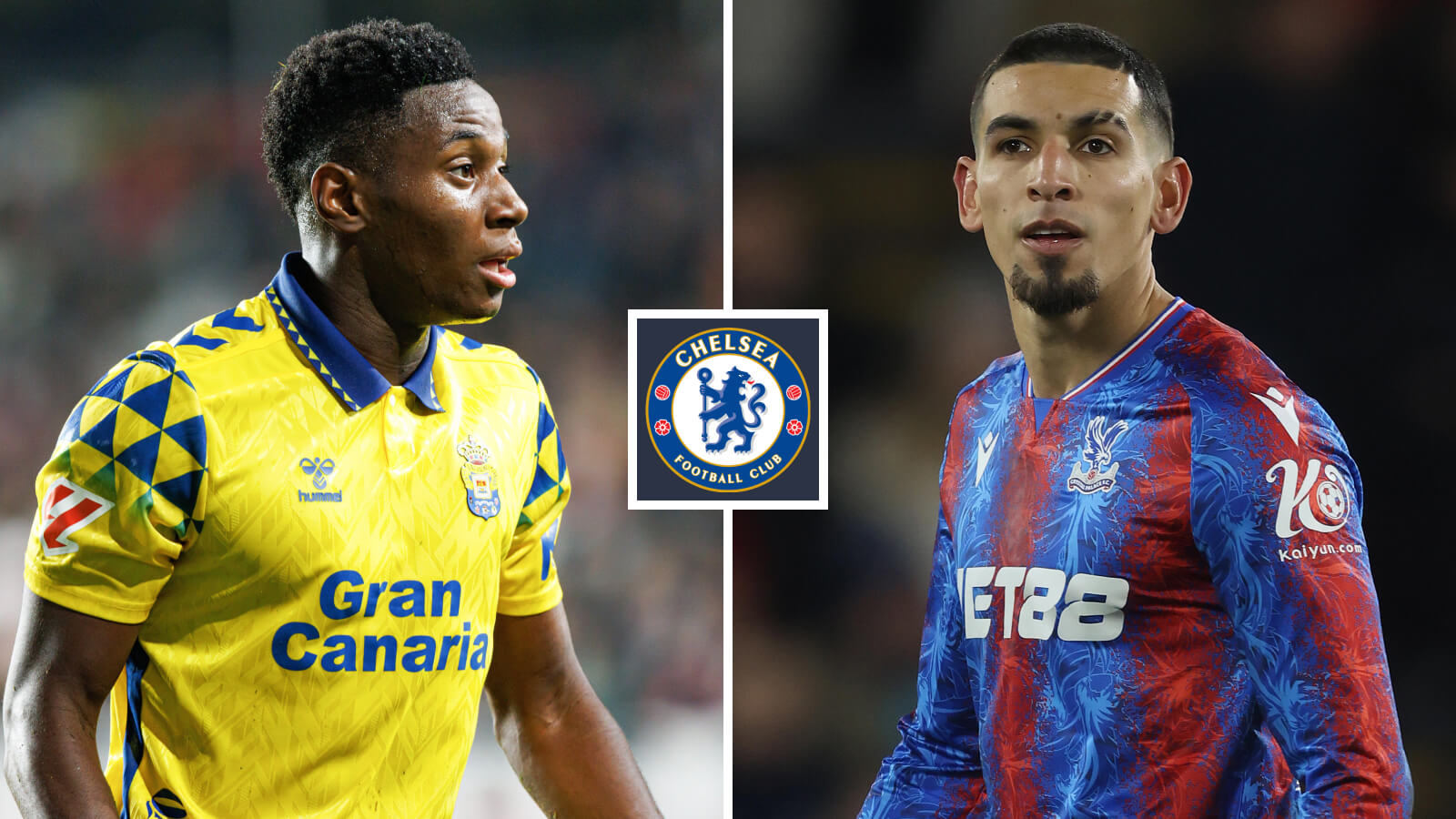 Chelsea transfer targets Dario Essugo and Daniel Munoz