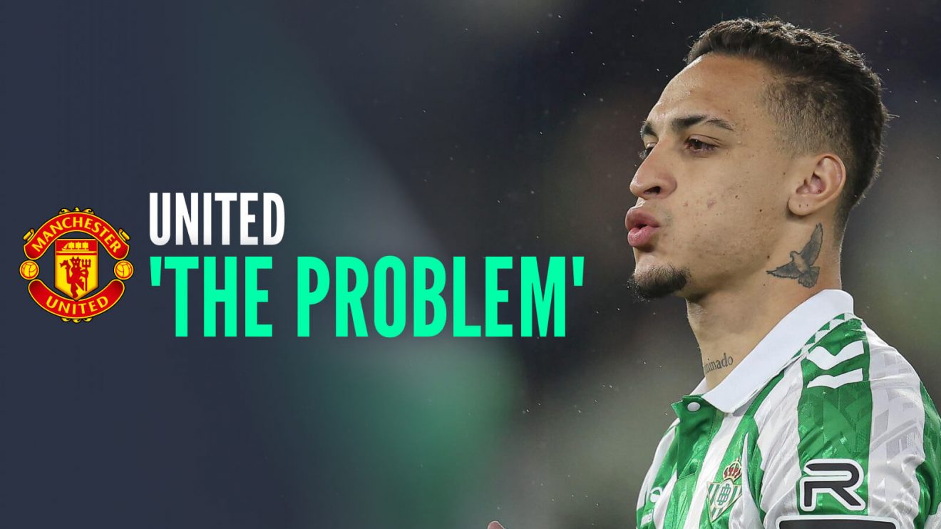 Antony starring at Real Betis