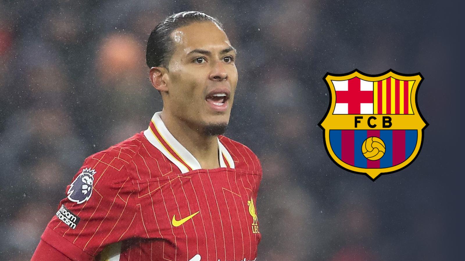 Barcelona are interested in Liverpool centre-back Virgil van Dijk