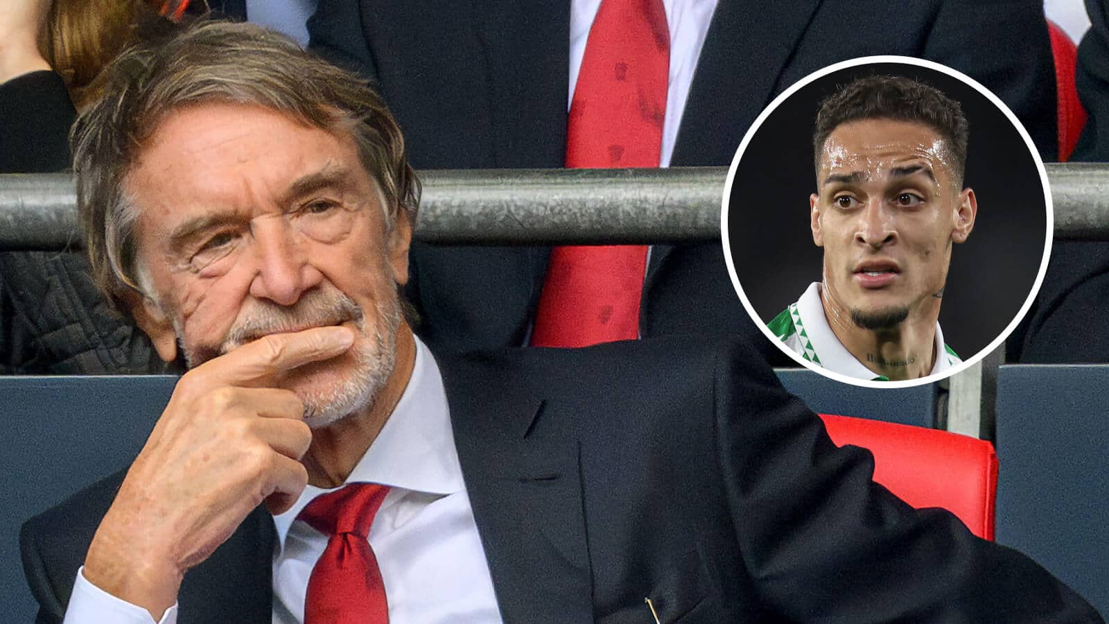 Sir Jim Ratcliffe wants Antony off Man Utd's books for good