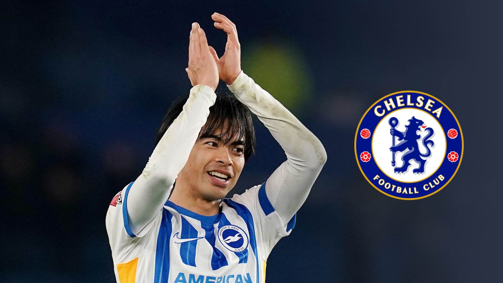 Chelsea are reportedly interested in Kaoru Mitoma
