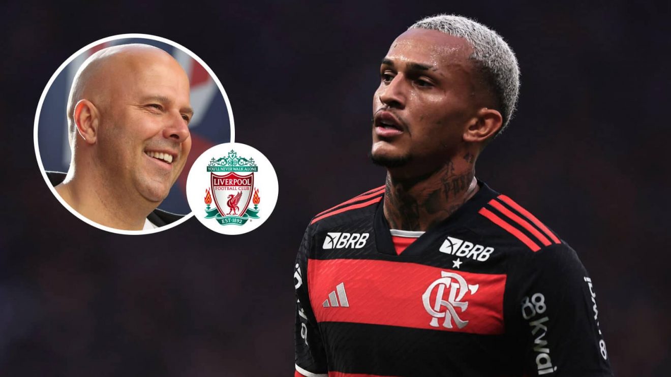 Liverpool manager Arne Slot is casting admiring glances towards Flamengo's Wesley
