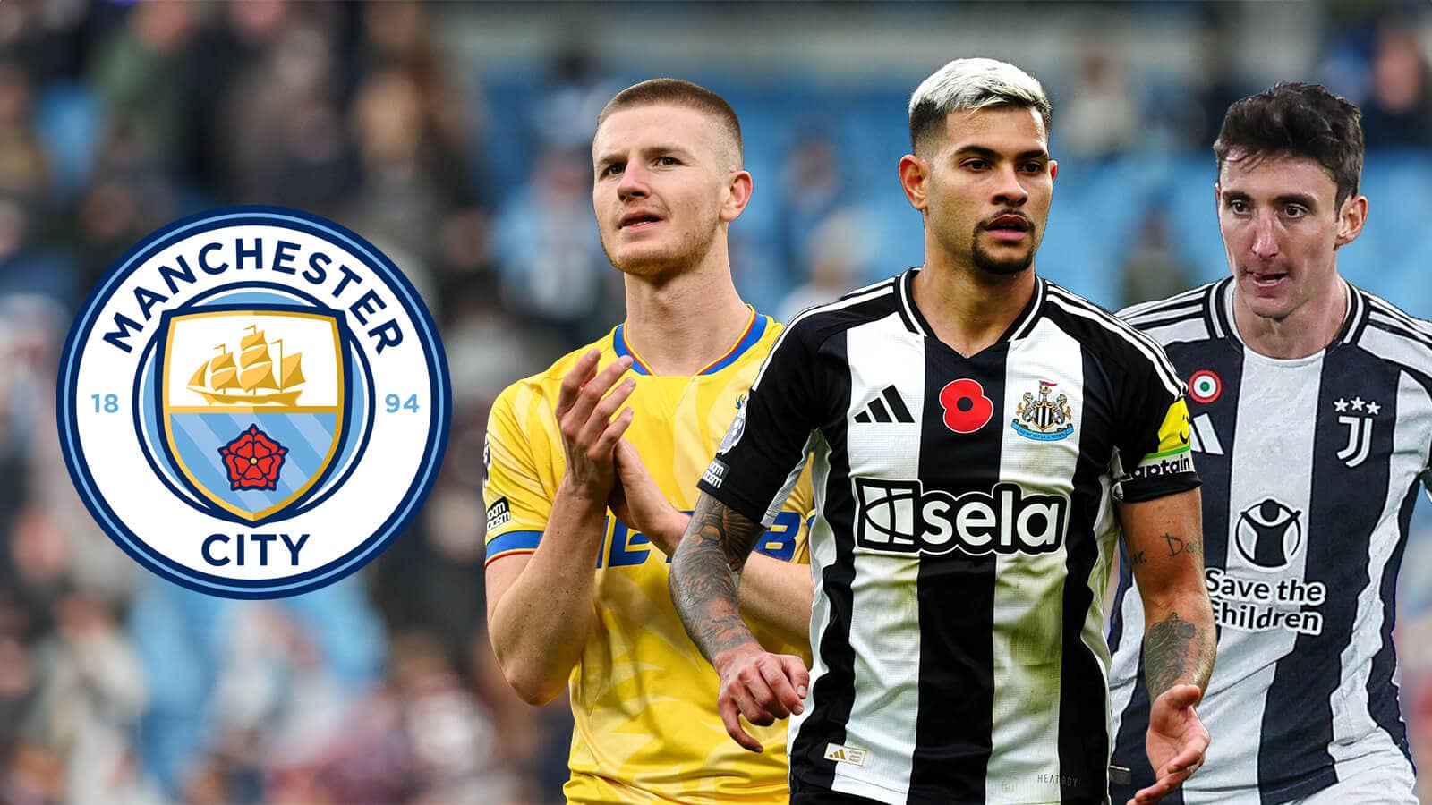 Man City are interested in Bruno Guimaraes, Adam Wharton and Andrea Cambiaso